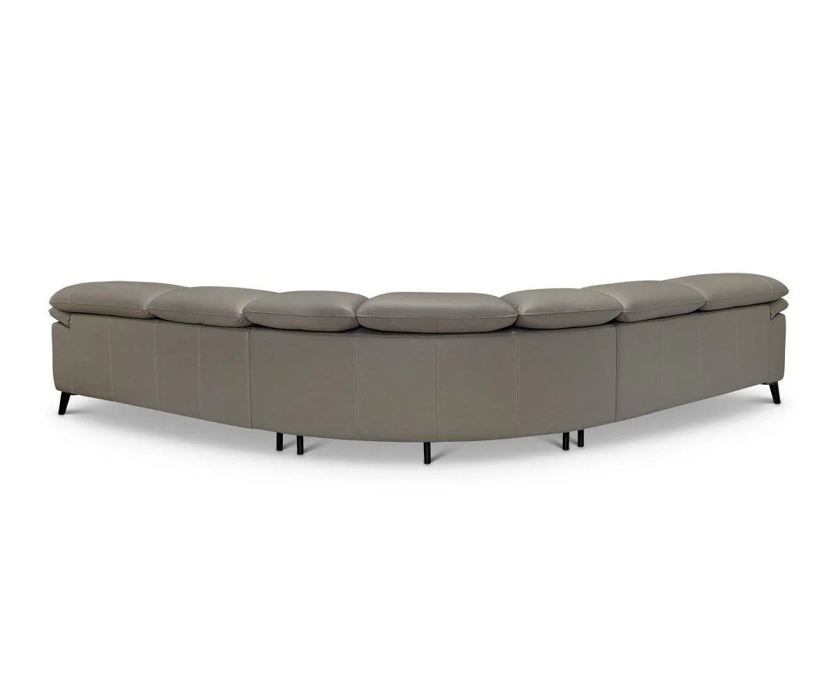 Abella Leather Sectional - Image 14
