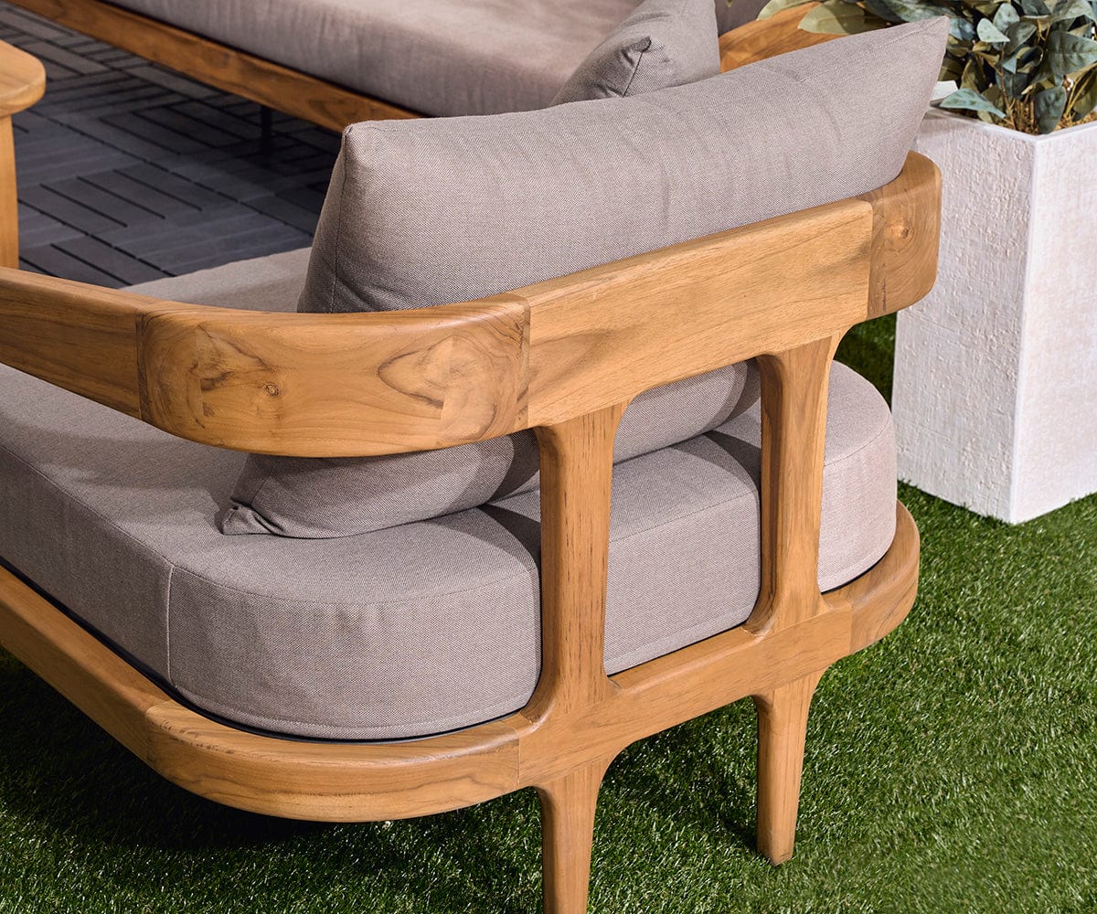 Amar Teak Lounge Chair - Image 4