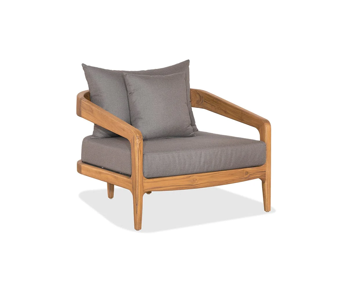 Amar Teak Lounge Chair - Image 5