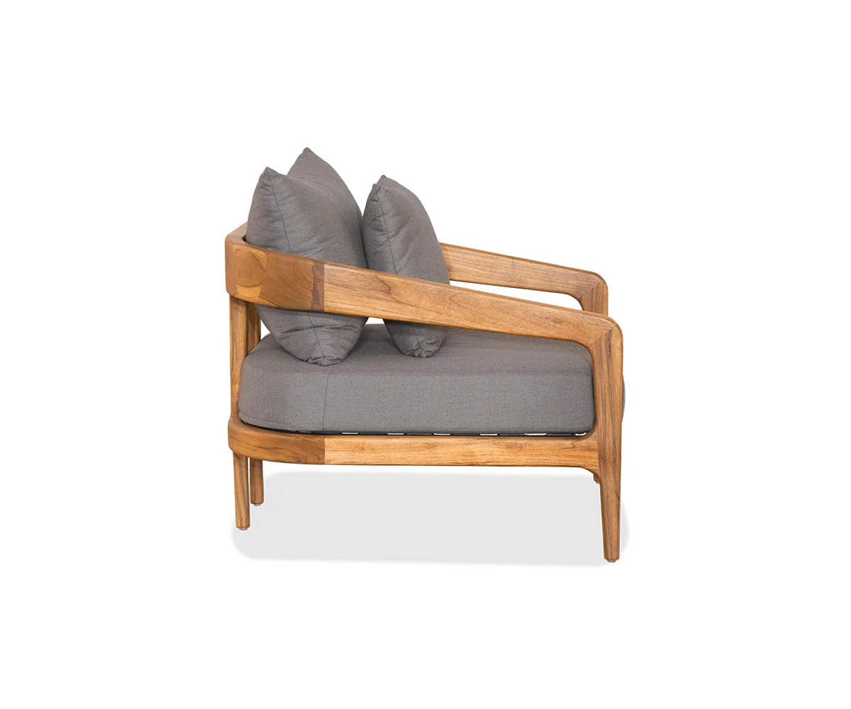 Amar Teak Lounge Chair - Image 6