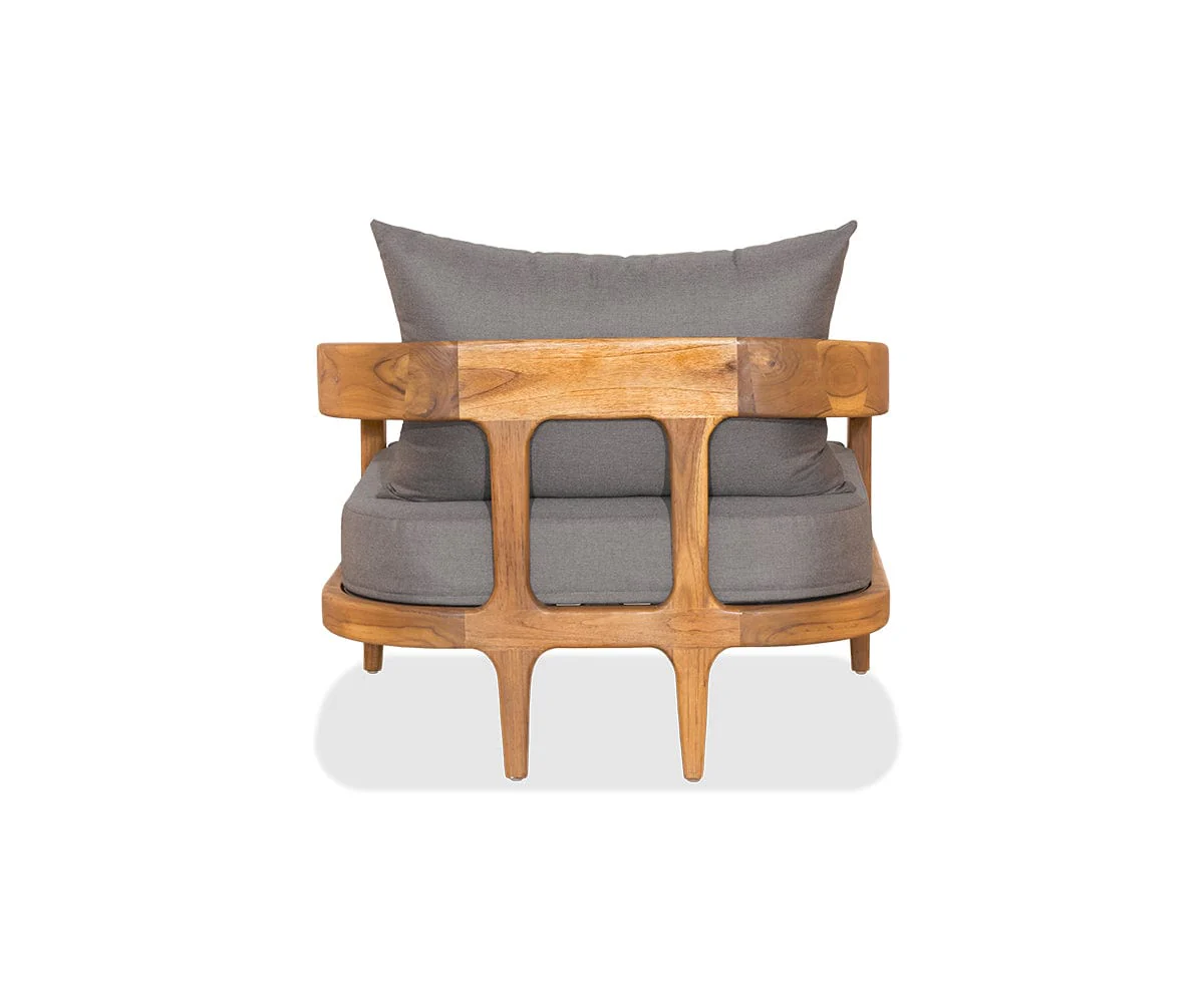 Amar Teak Lounge Chair - Image 7