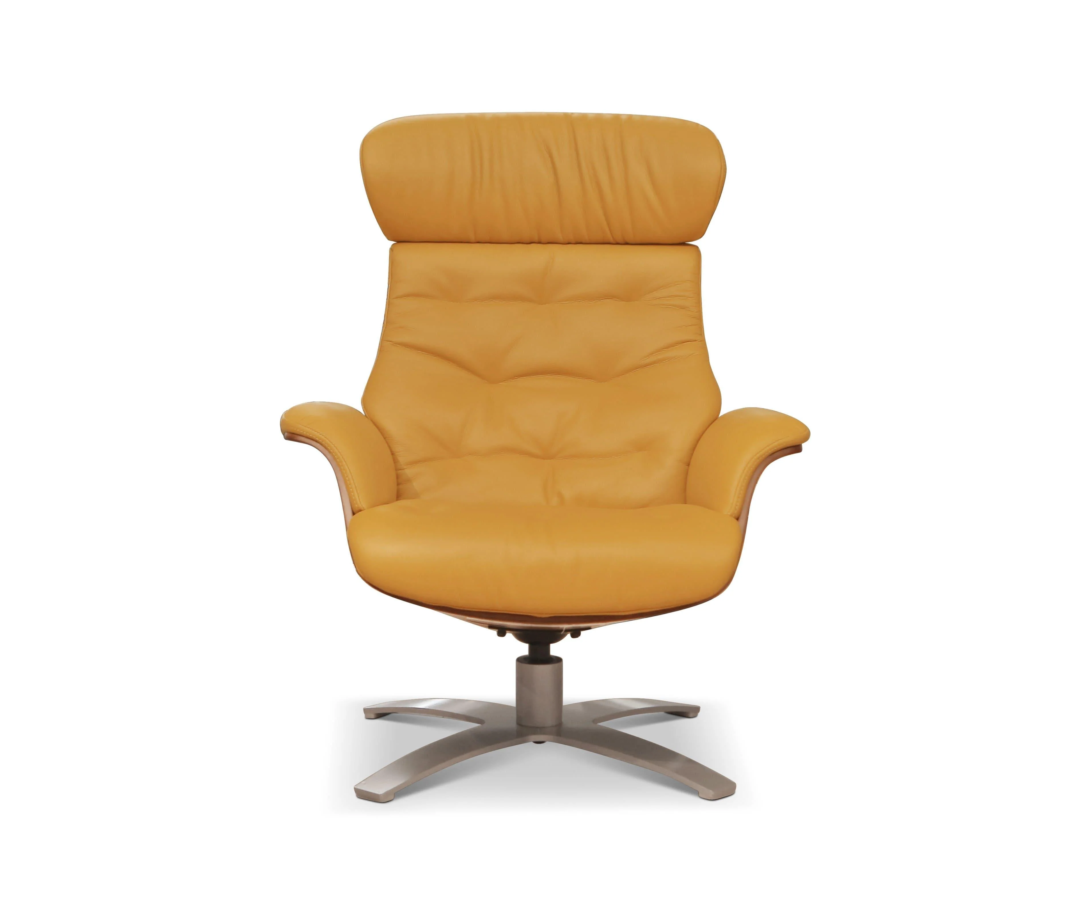 Anselmo Leather Recliner & Ottoman - Image 12