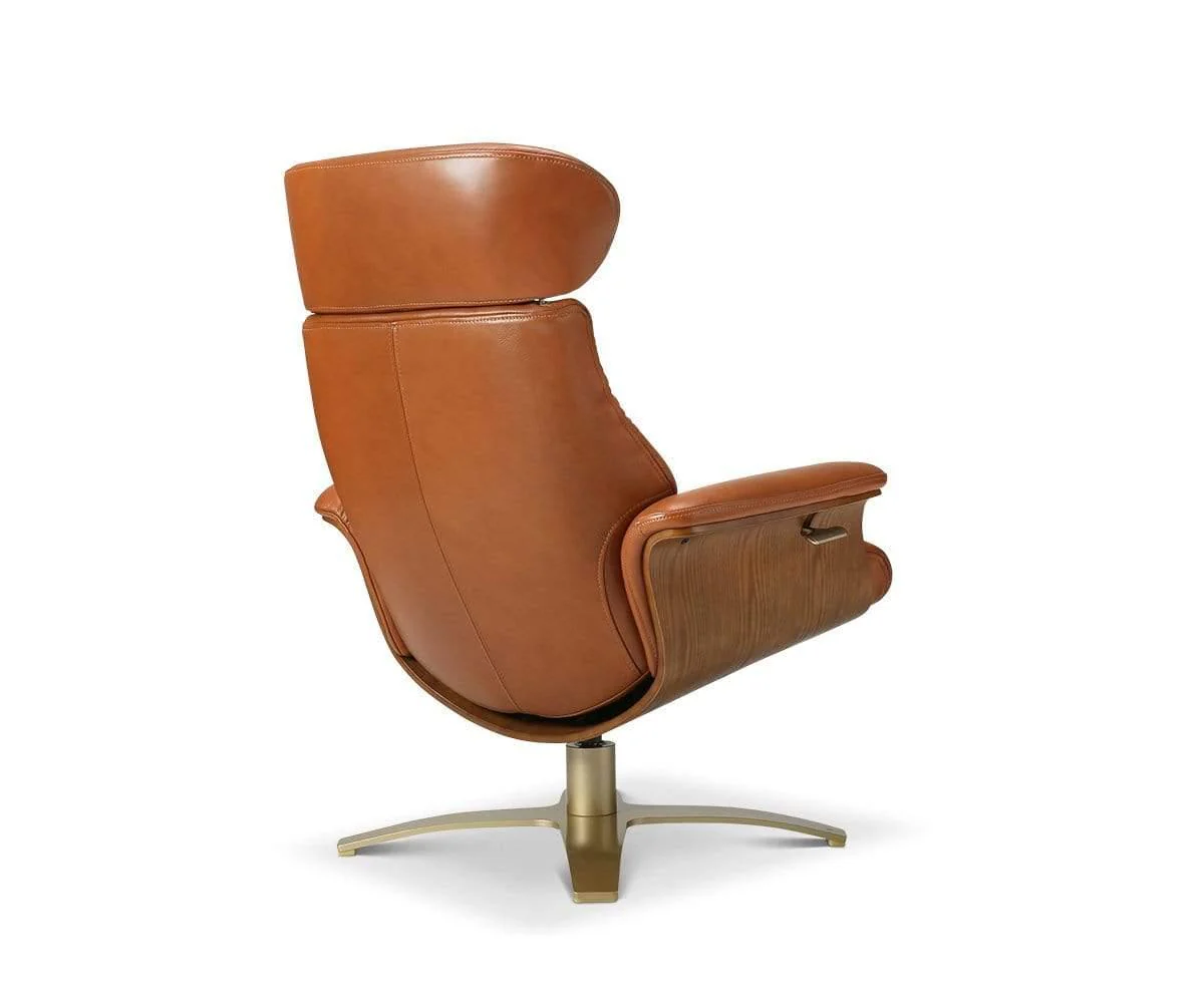 Anselmo Leather Recliner & Ottoman - Image 20