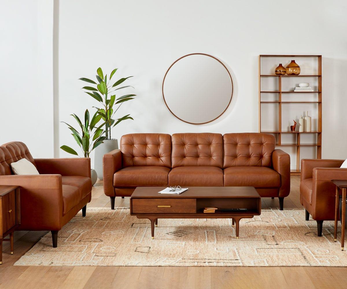 Arturo Leather Chair - Image 3