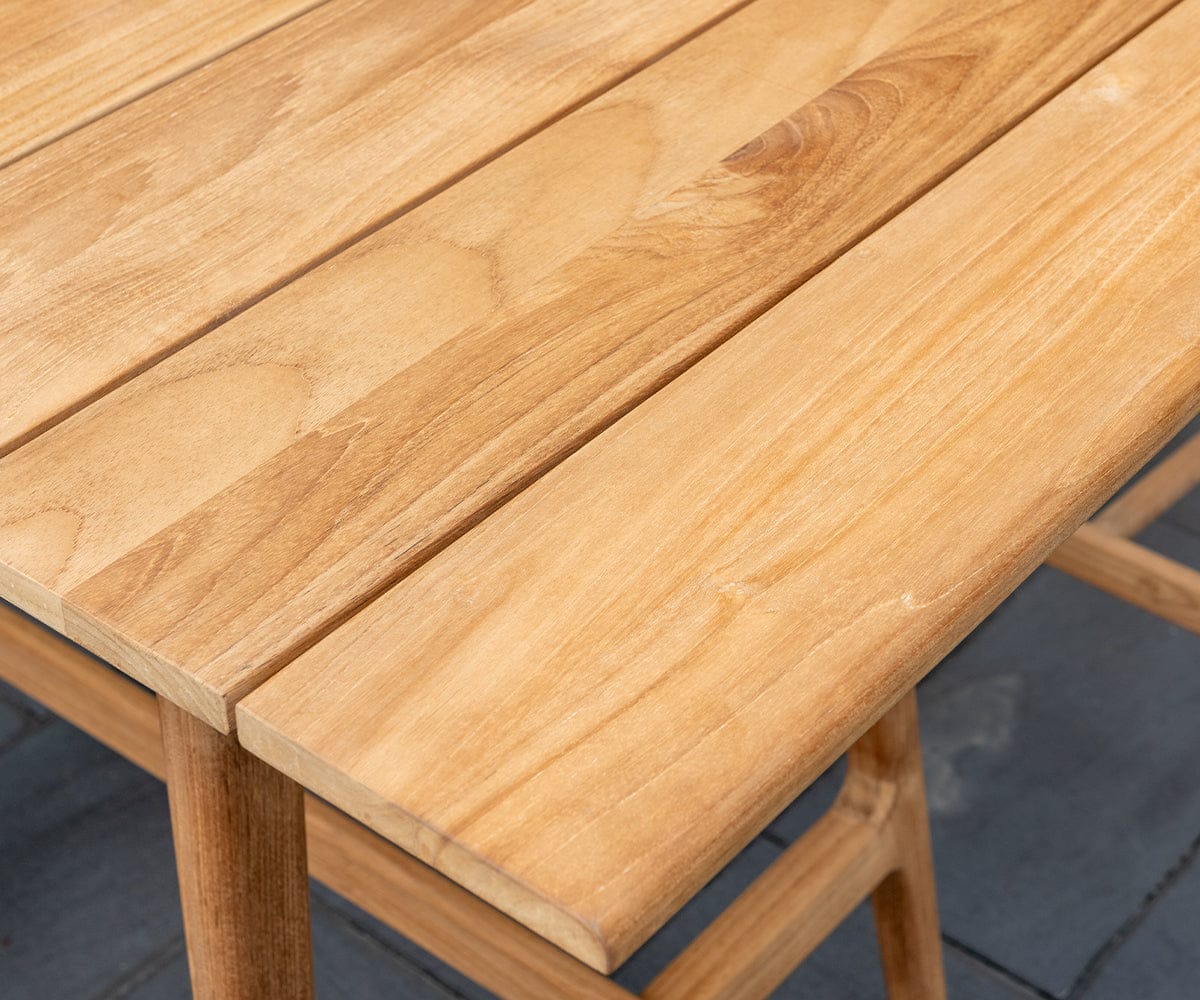 Beck Teak Outdoor Bar Table - Image 2