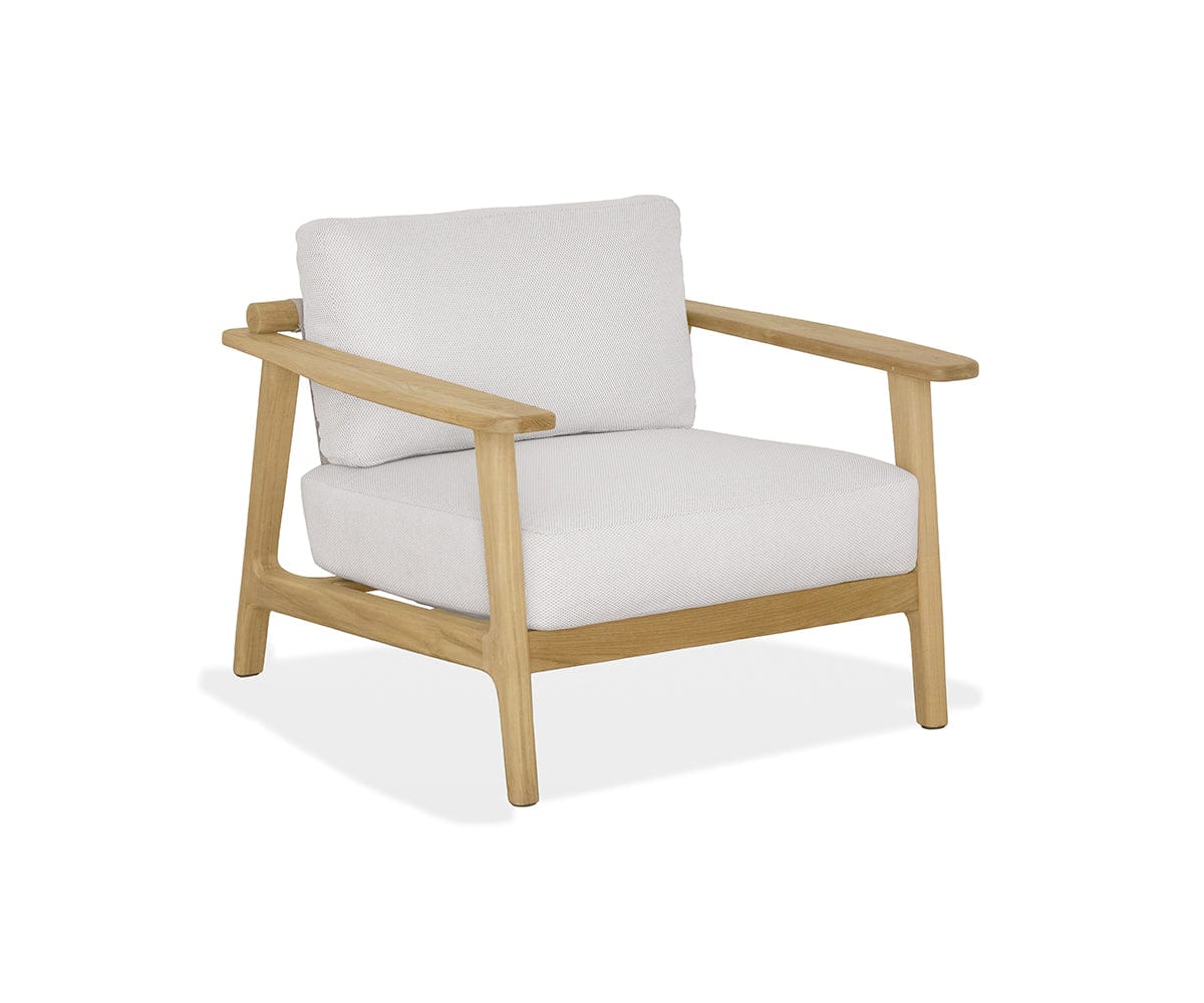 Beck Teak Outdoor Lounge Chair - Image 4