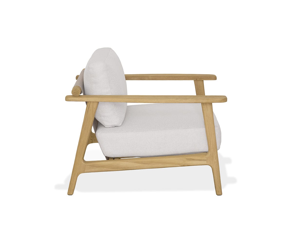 Beck Teak Outdoor Lounge Chair - Image 6