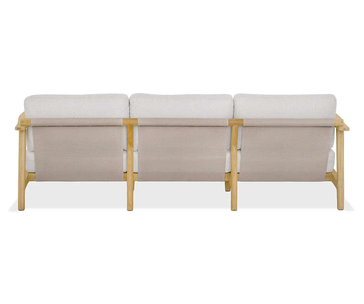 Beck Teak Outdoor Sofa - Image 4