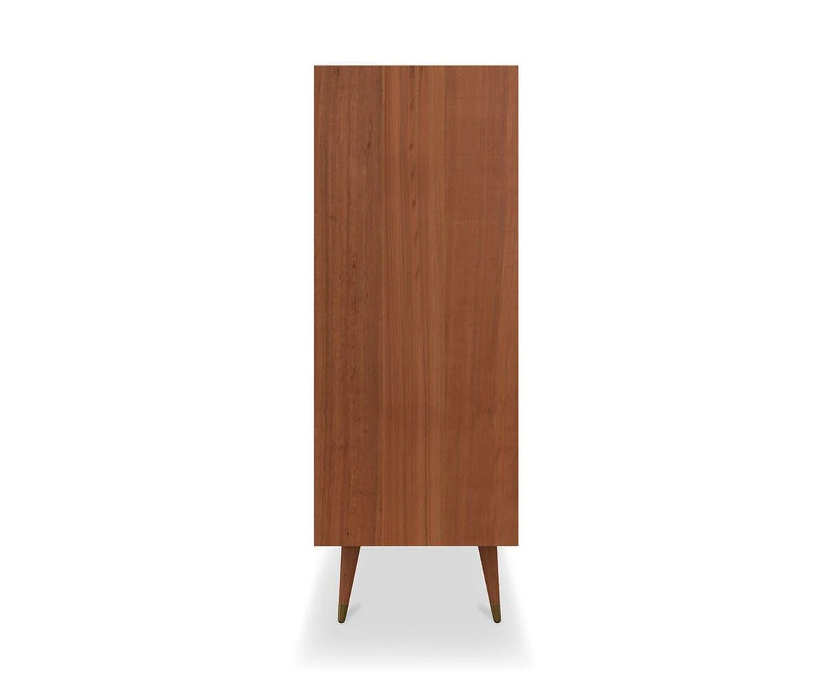 Bolig High Chest - Light Walnut Stain - Image 3
