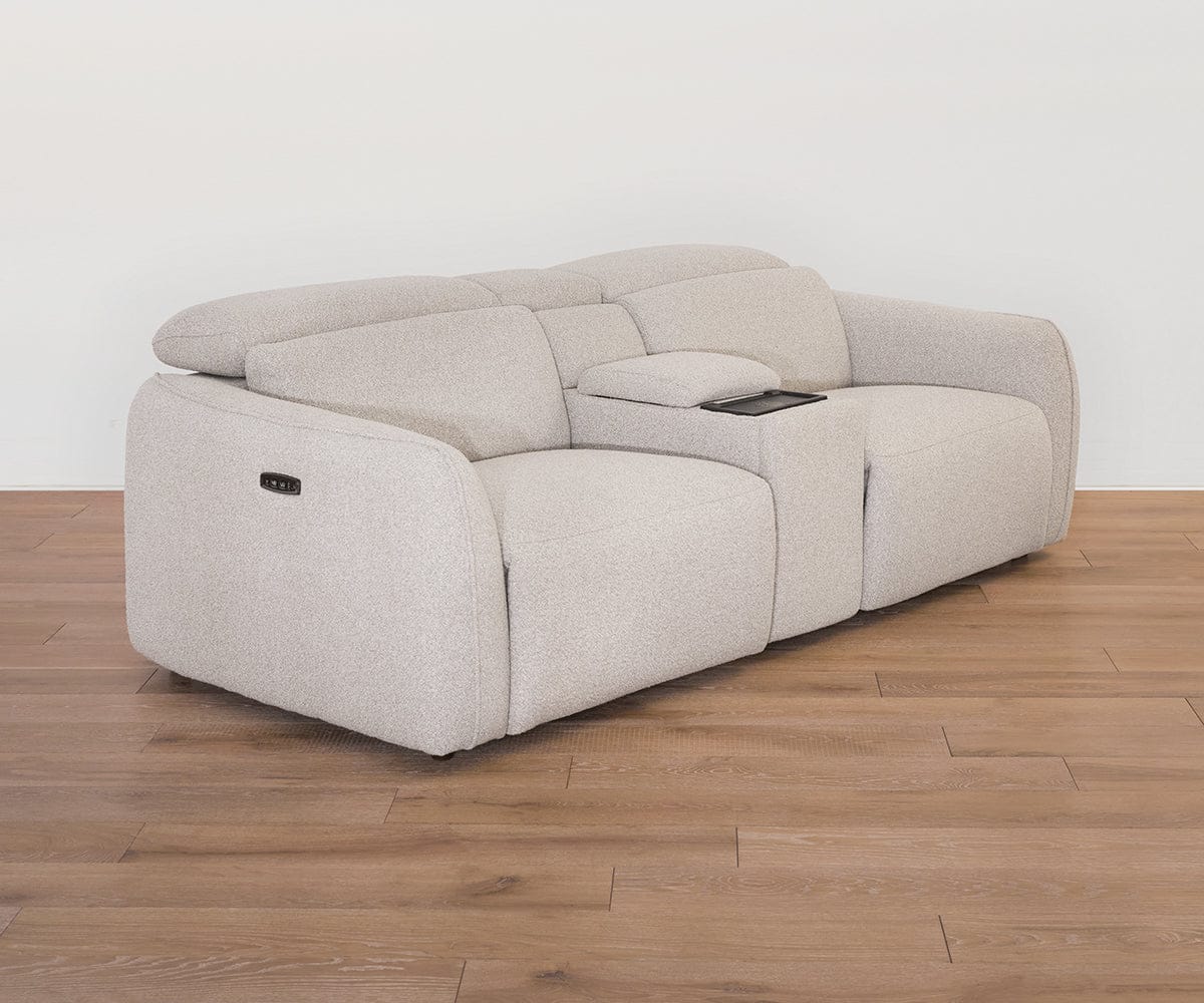 Bomani 3-piece Modular Loveseat With Console - Image 7