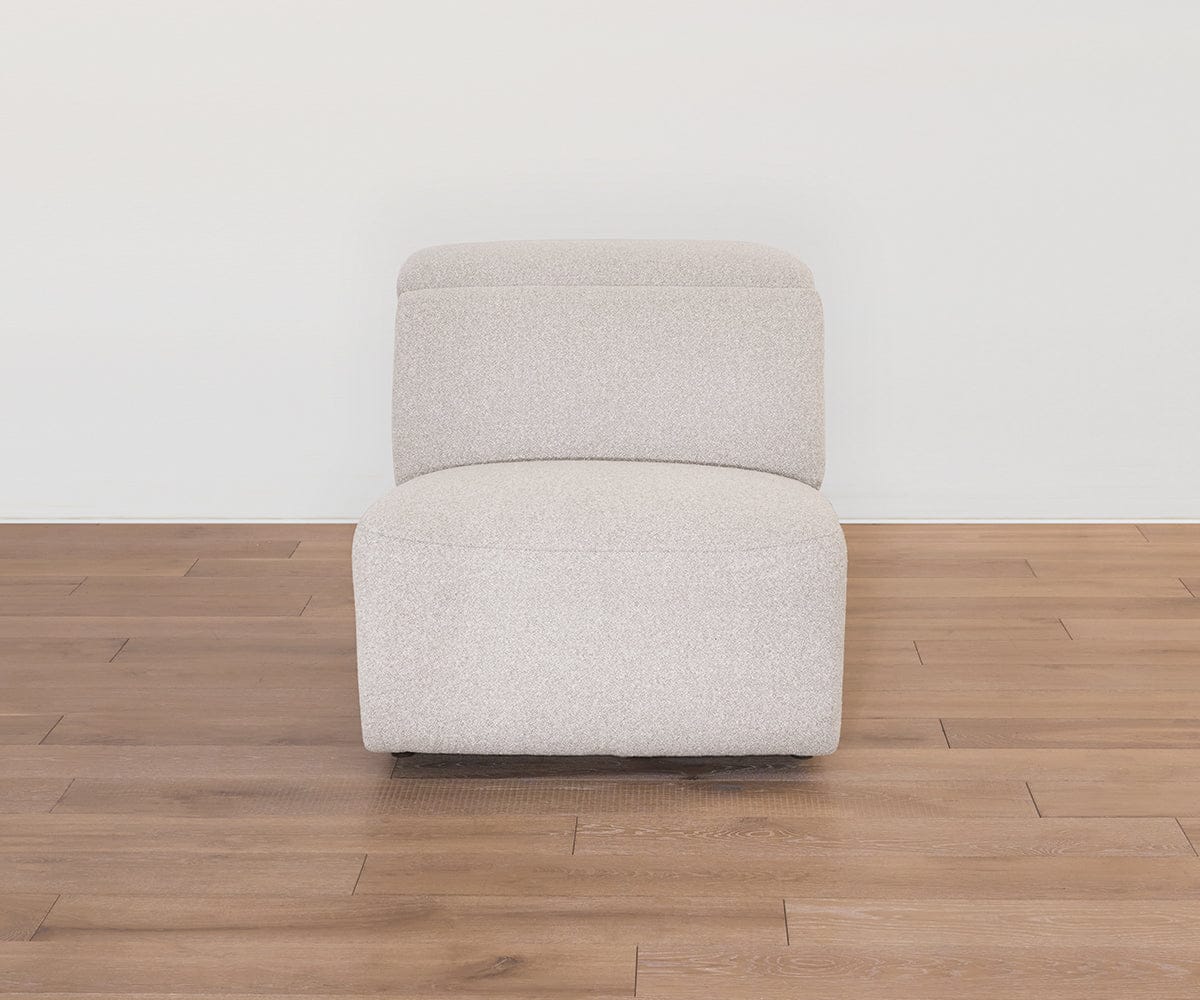 Bomani Modular Power Armless Chair - Image 2