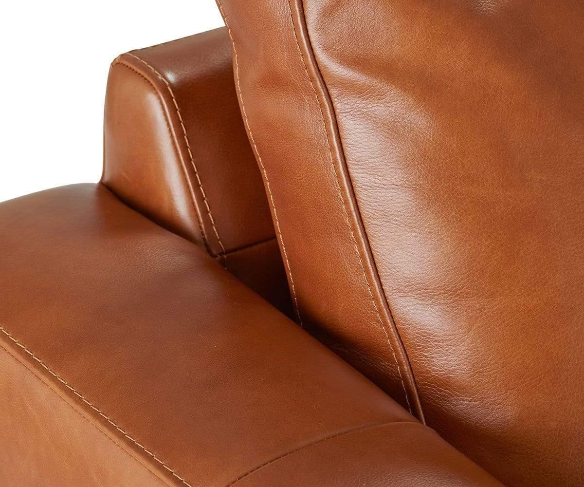 Braxten Leather Left Chaise Sectional - Image 10