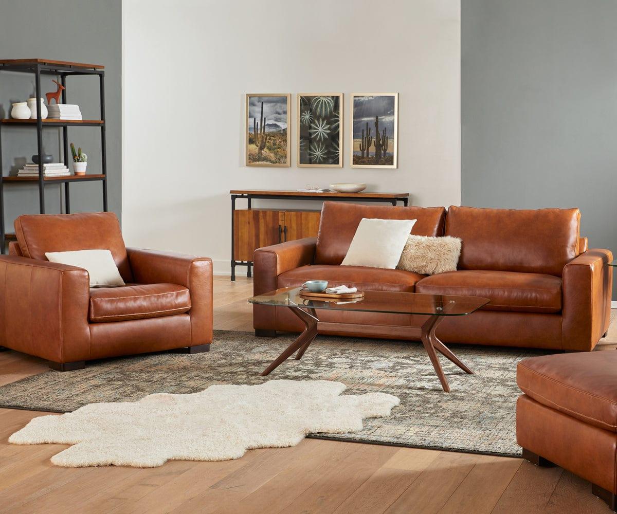 Braxten Leather Sofa - Image 3