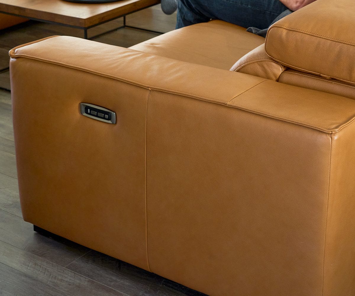 Brix 2-Piece Modular Power Loveseat - Image 4
