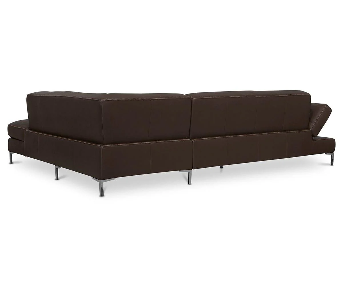 Campsis Leather Right Sectional - Image 3
