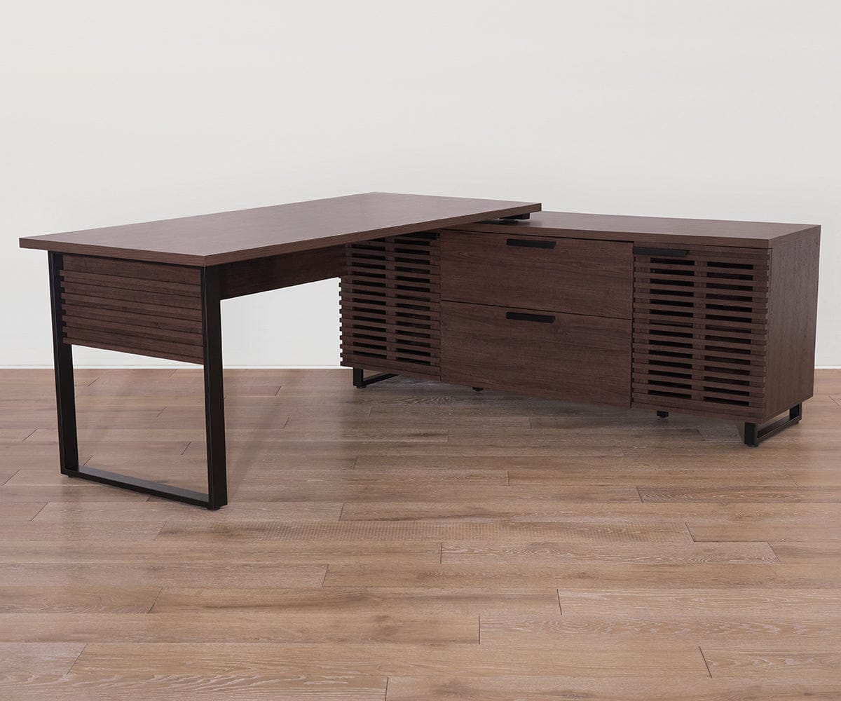 Cary Executive Desk with Reversible Return - Image 2