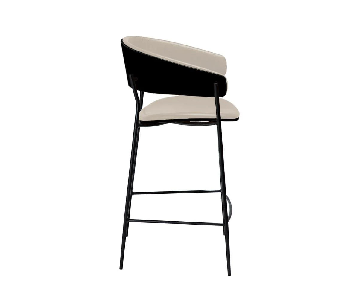 Crib Leather Counter Stool - Image 4
