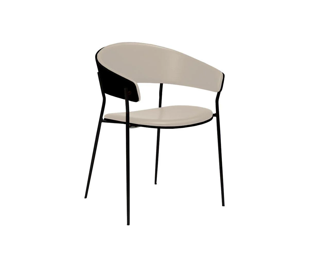 Crib Leather Dining Chair - Image 3
