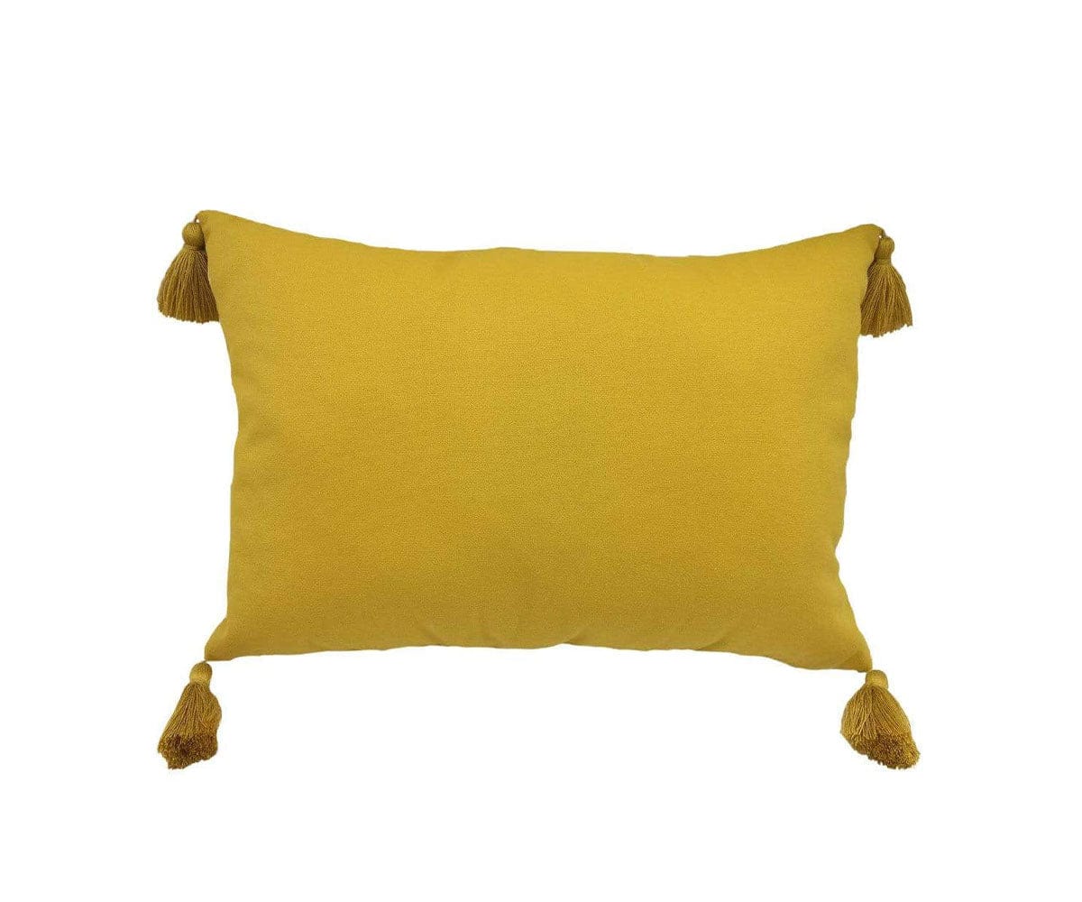 Embroidered Fawns Lumbar Pillow Cover - Image 2