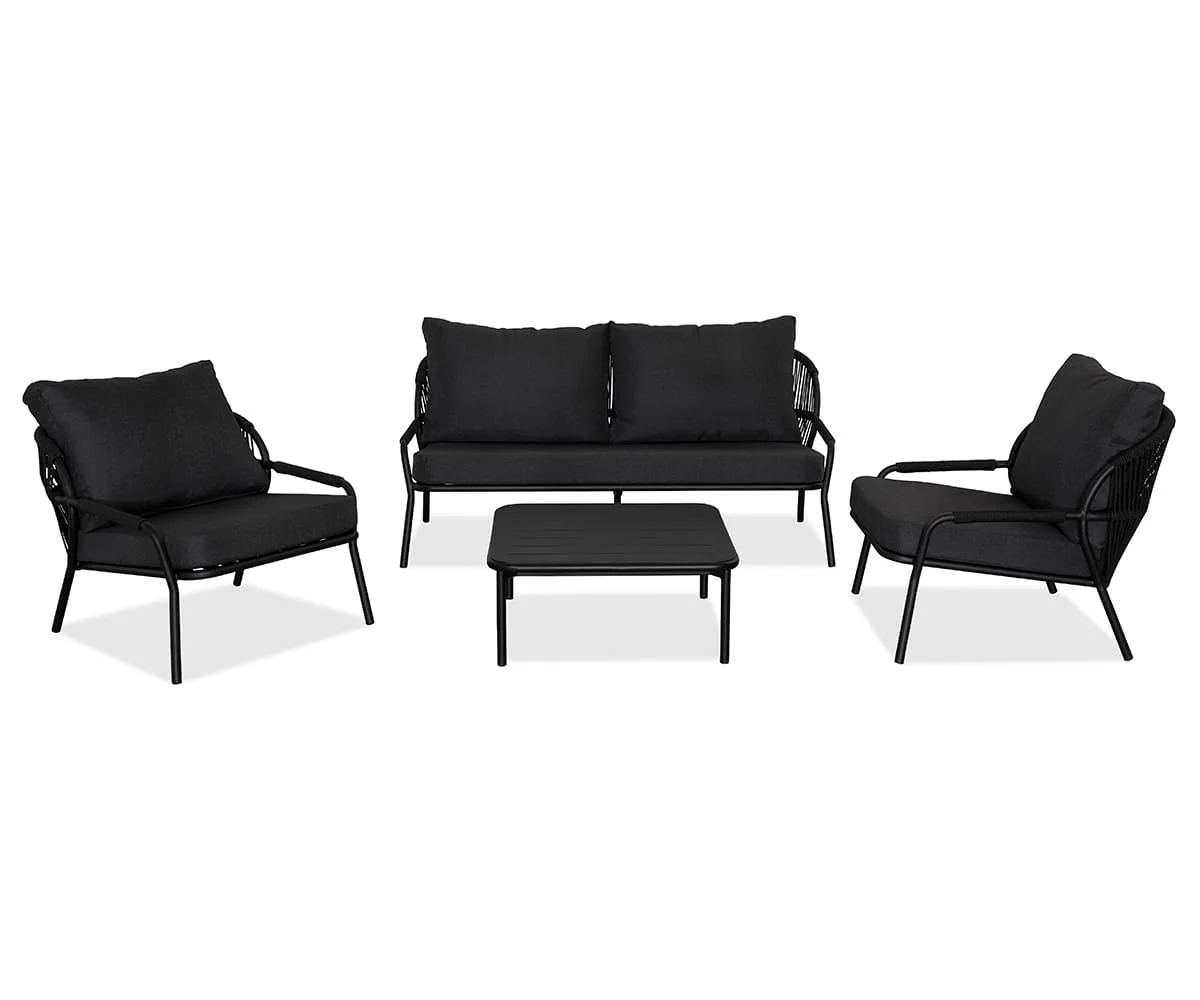 Emyr Outdoor Lounge Set + Protective Covers