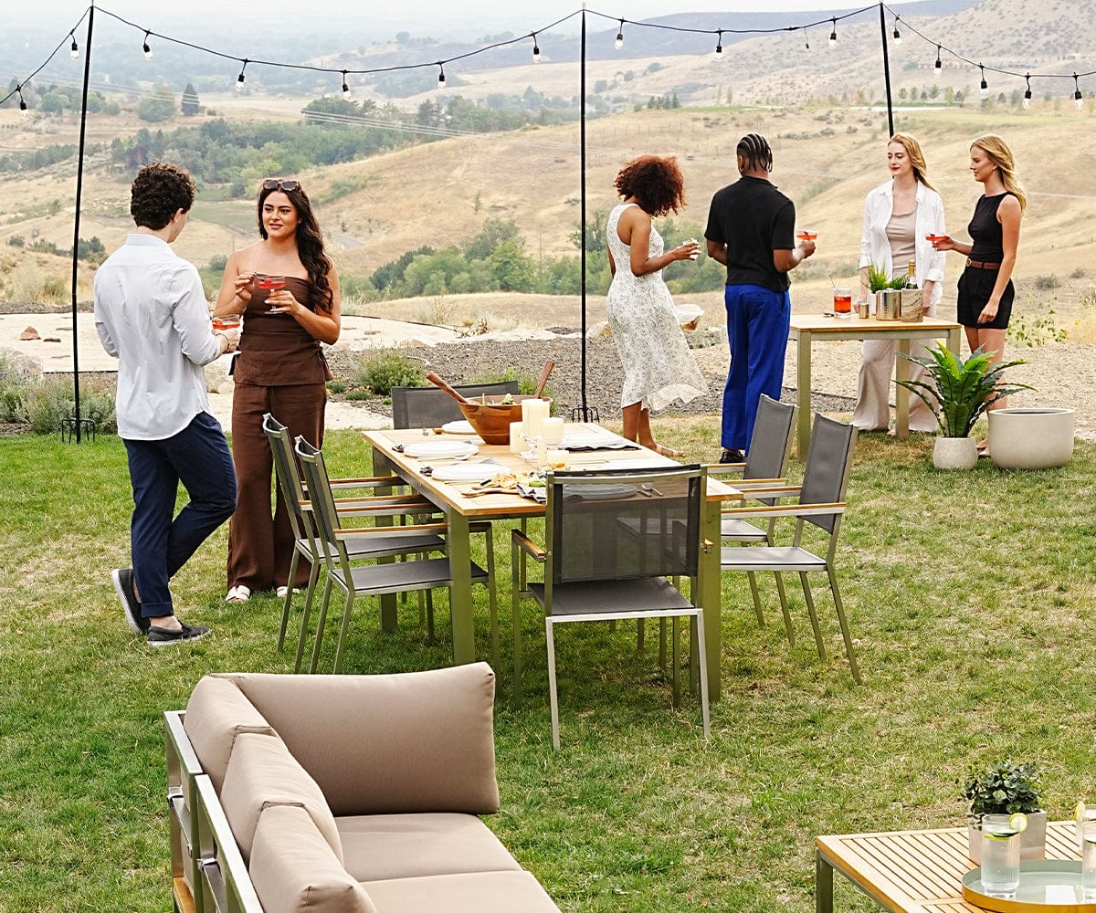 Farino Outdoor Extension Dining Table - Image 3