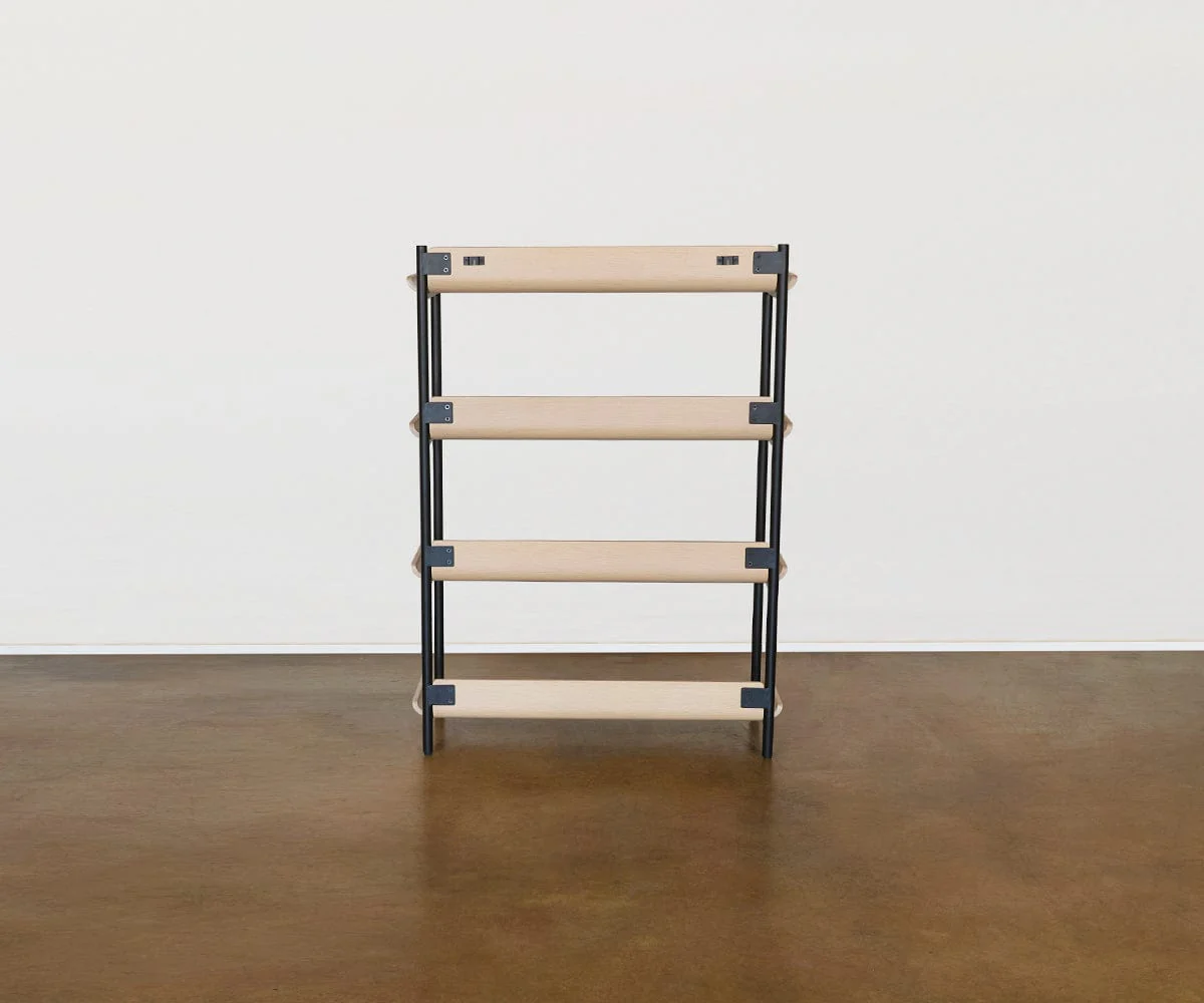Freya 4 Shelves - Oak - Image 3