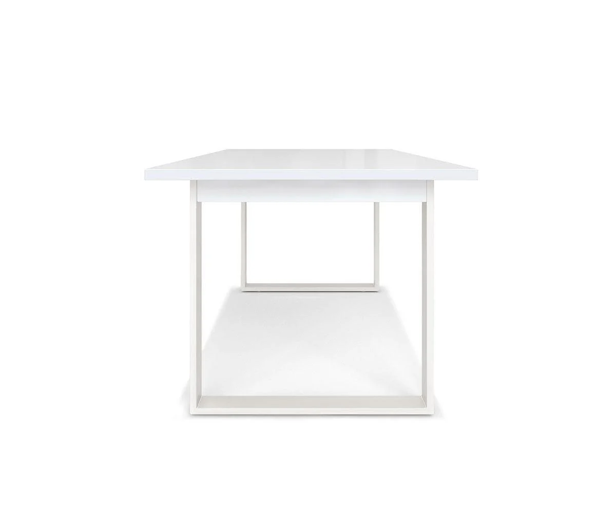 Gammel 63" Dining Table - White - Image 3