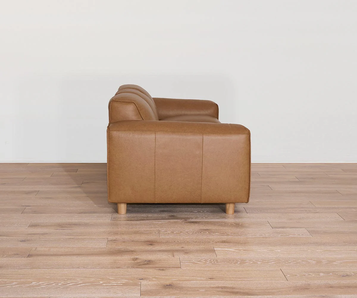 Gustavo Leather Sofa - Image 5