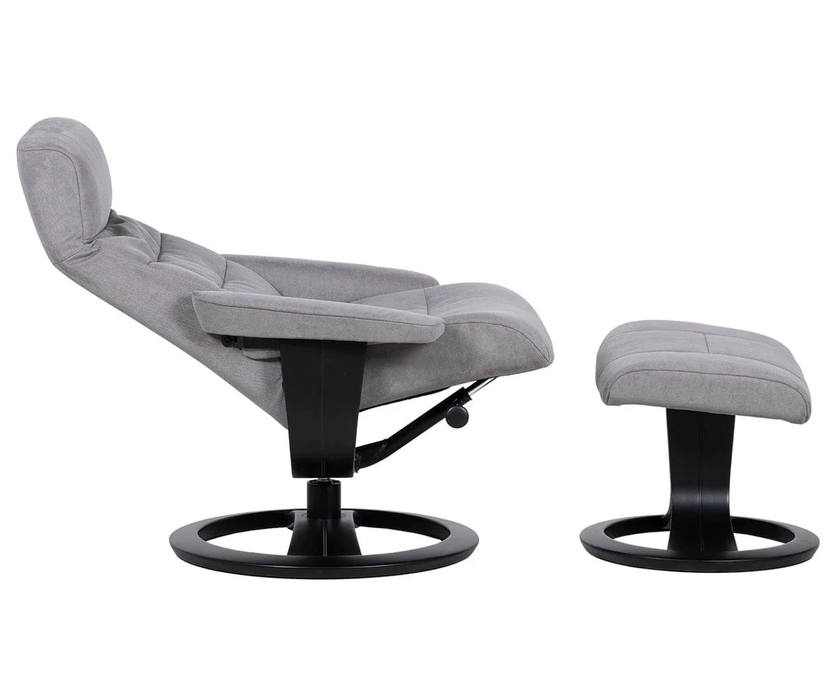 Hans Recliner & Ottoman - Image 3