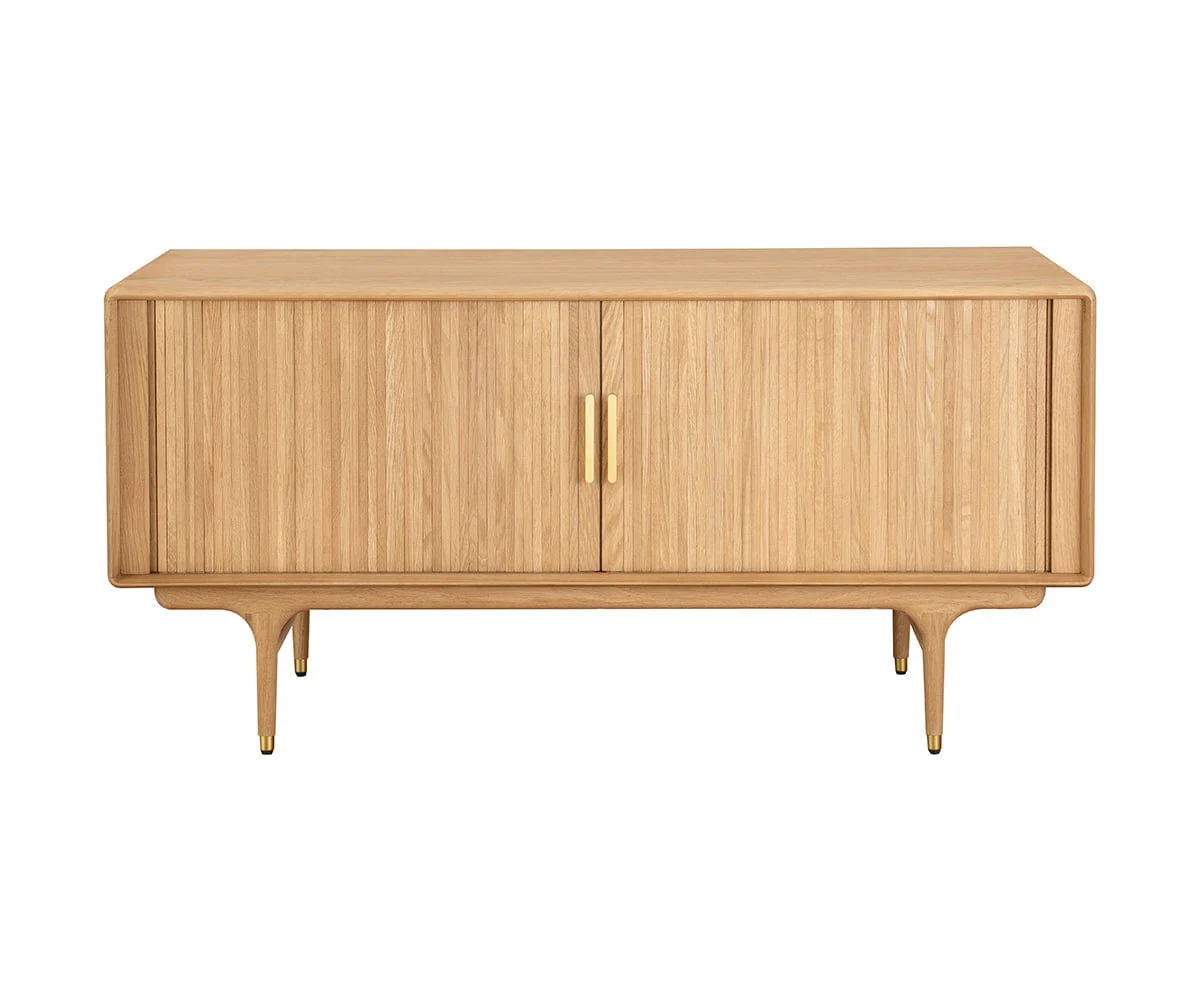 Hendrick 52" Media Stand - White Oak