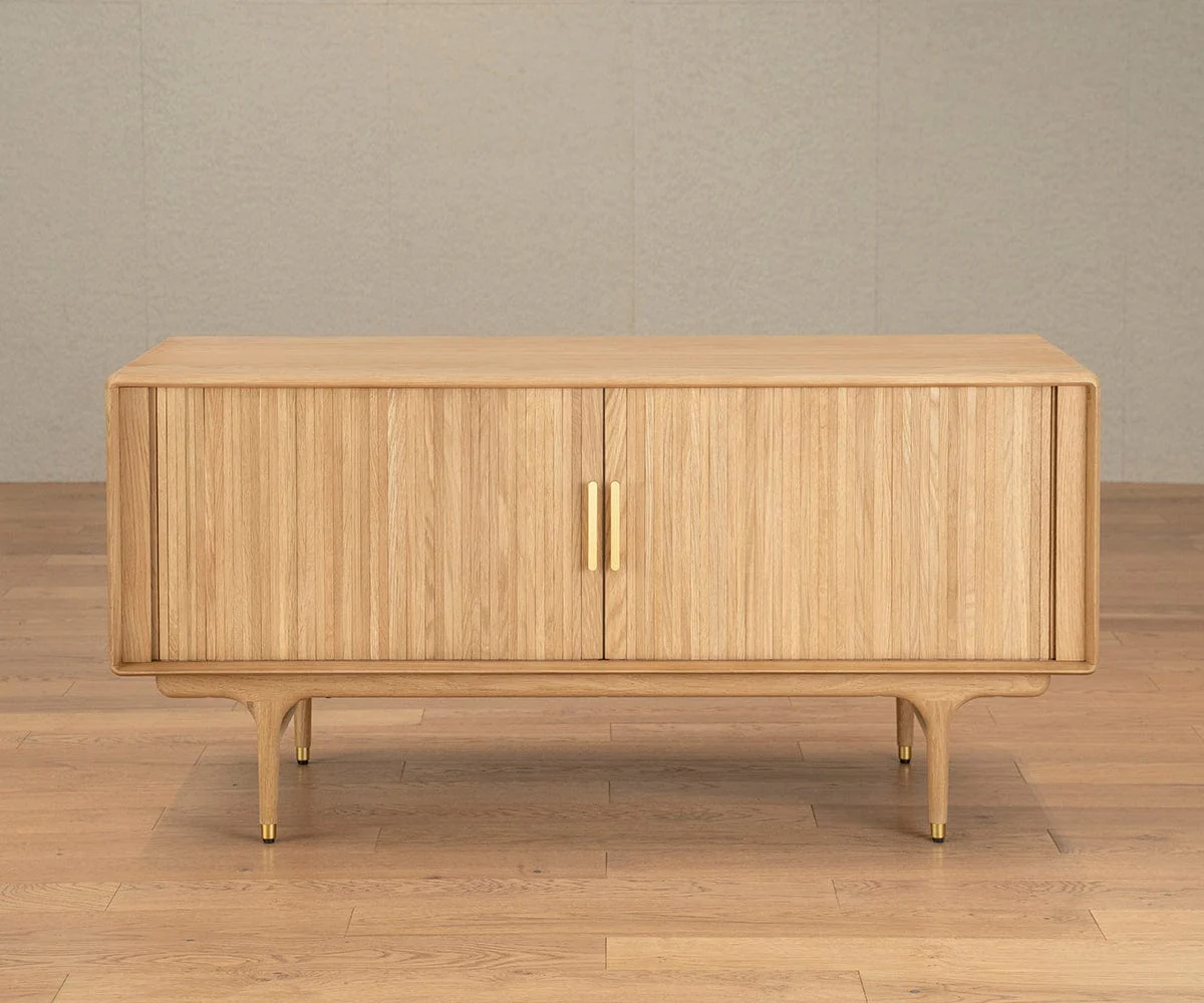 Hendrick 52" Media Stand - White Oak - Image 3