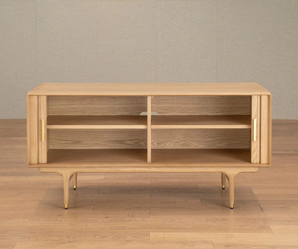 Hendrick 52" Media Stand - White Oak - Image 4