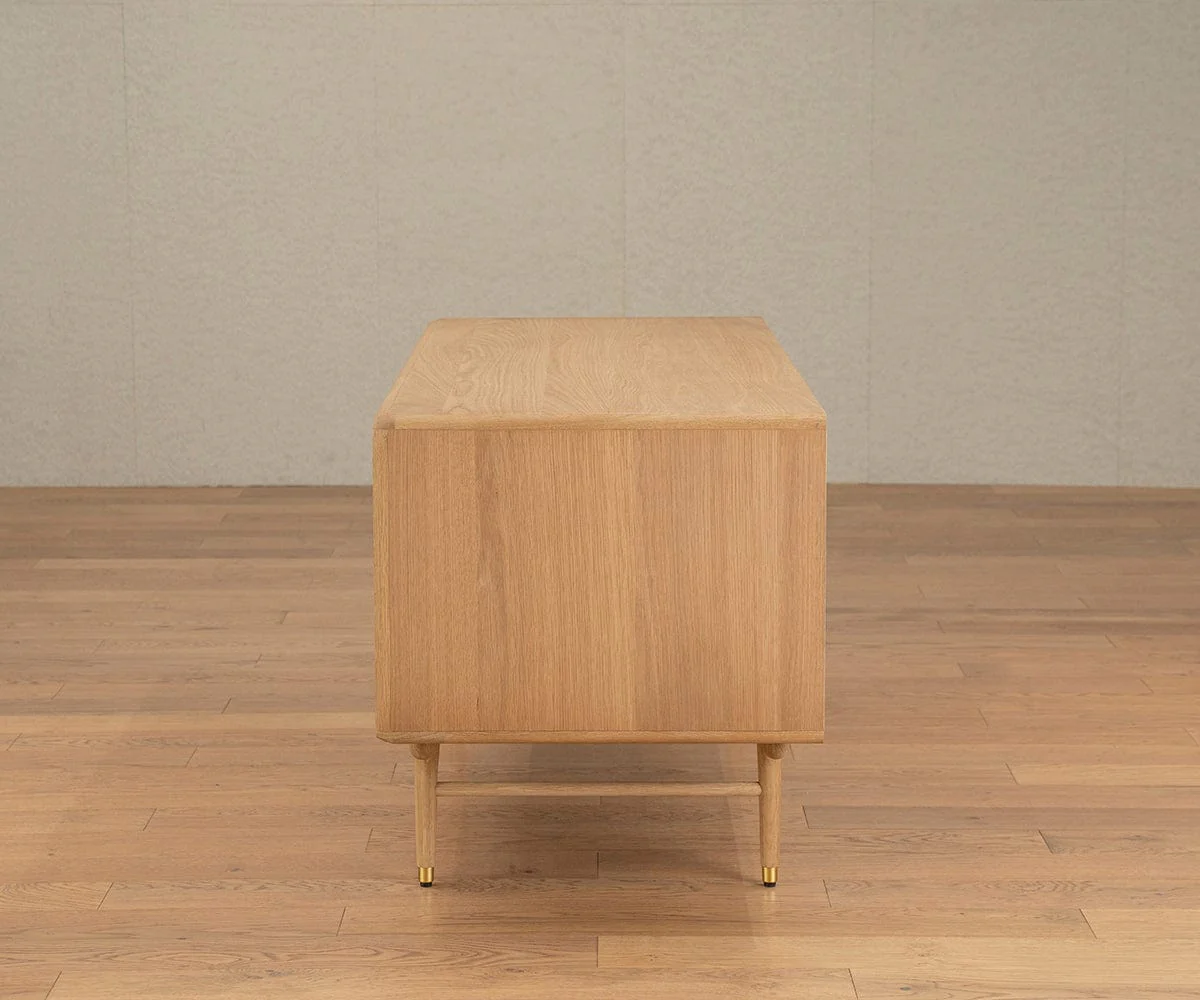 Hendrick 52" Media Stand - White Oak - Image 5