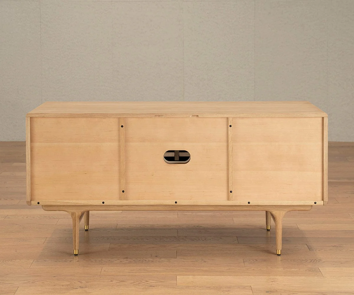 Hendrick 52" Media Stand - White Oak - Image 6