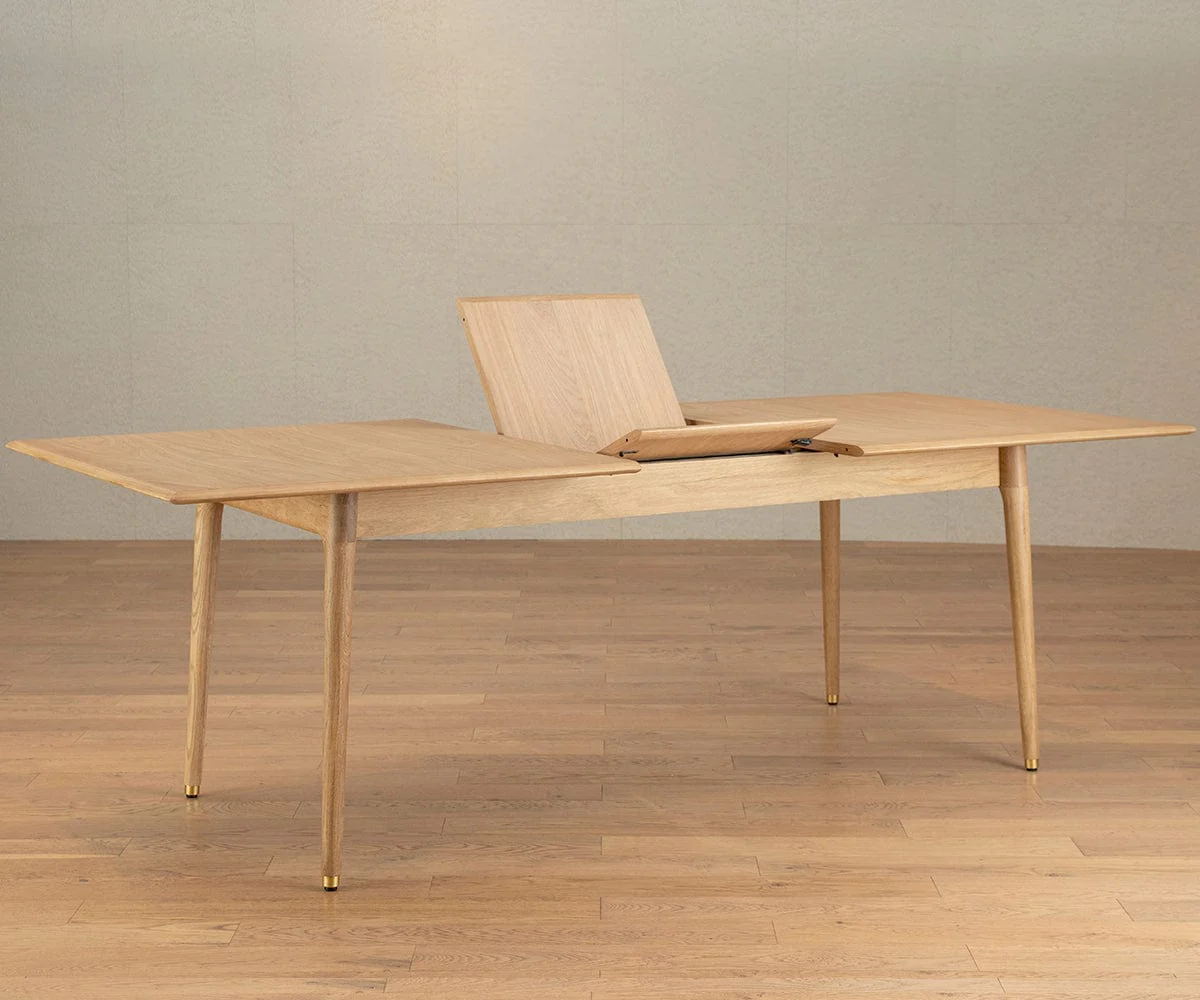 Hendrick Extension Dining Table - White Oak - Image 5