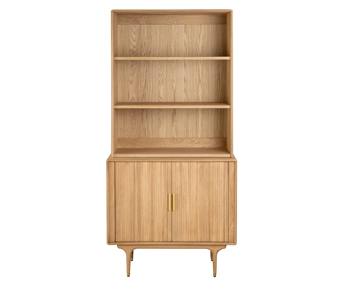Hendrick High Cabinet - White Oak