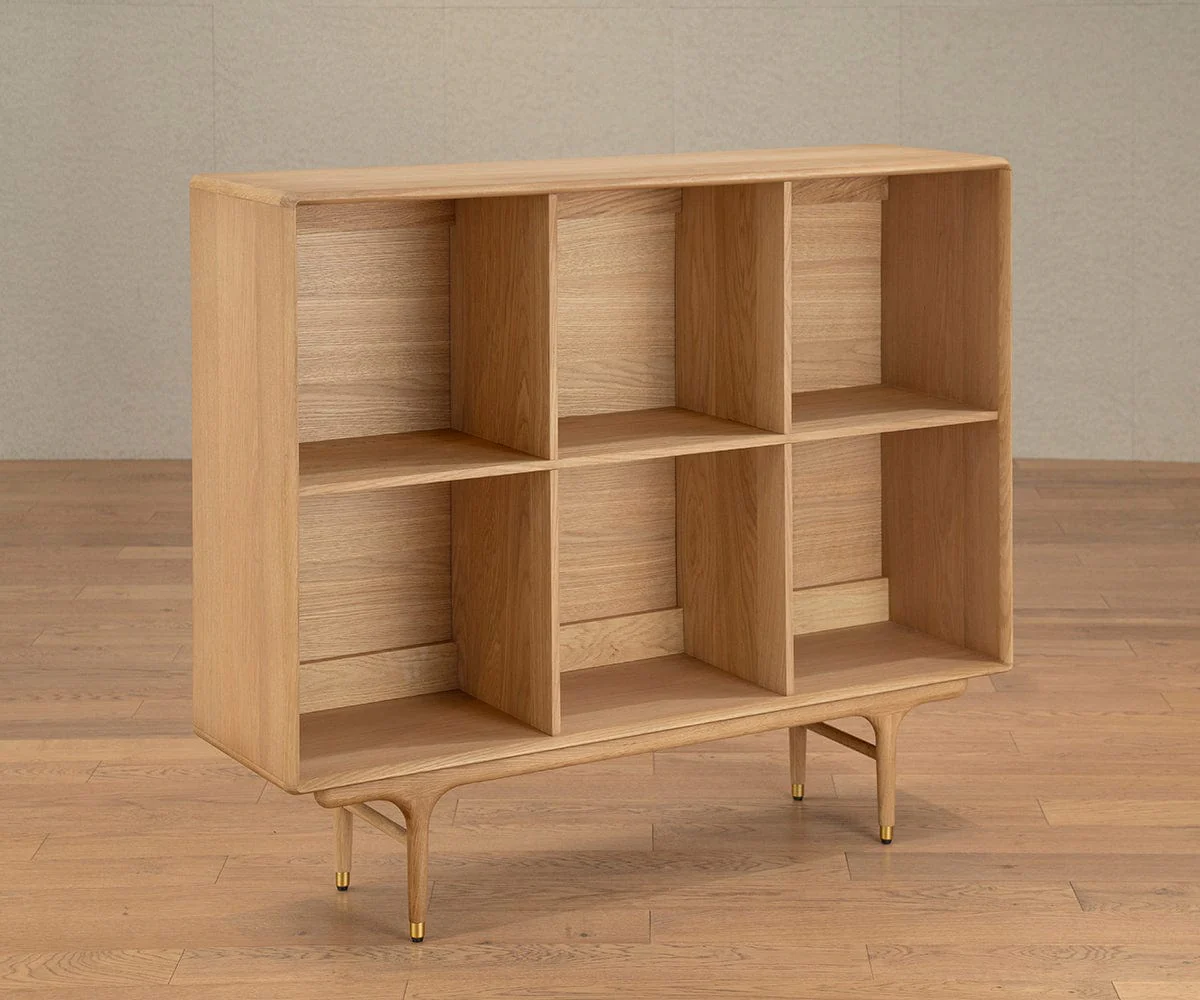Hendrick Media Cabinet - White Oak - Image 2