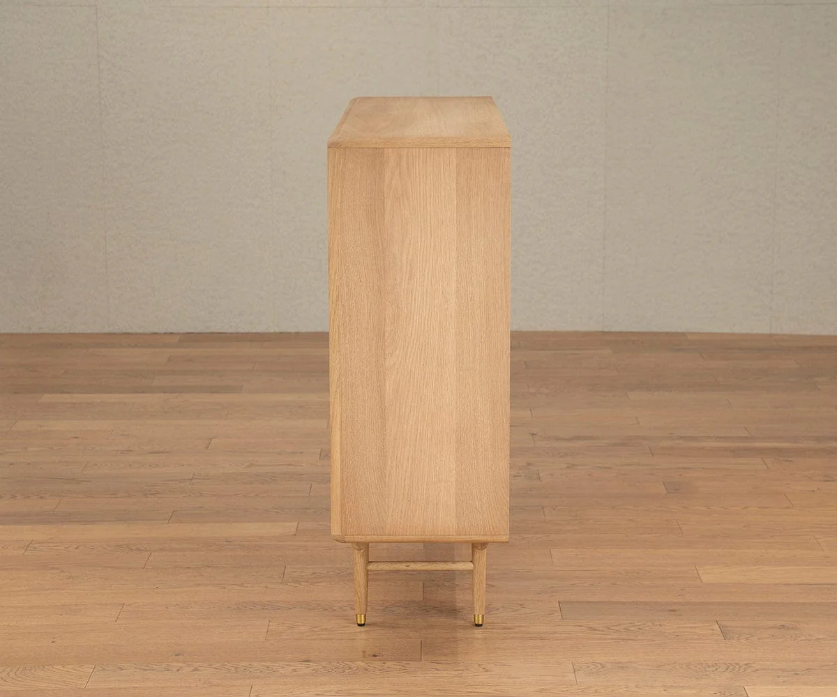 Hendrick Media Cabinet - White Oak - Image 5