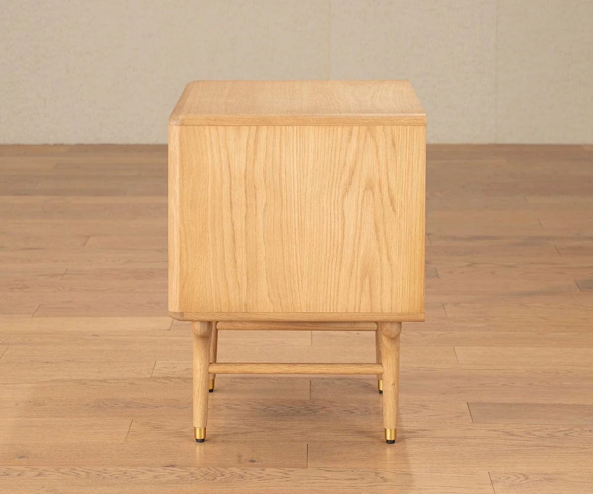 Hendrick Nightstand - White Oak - Image 6