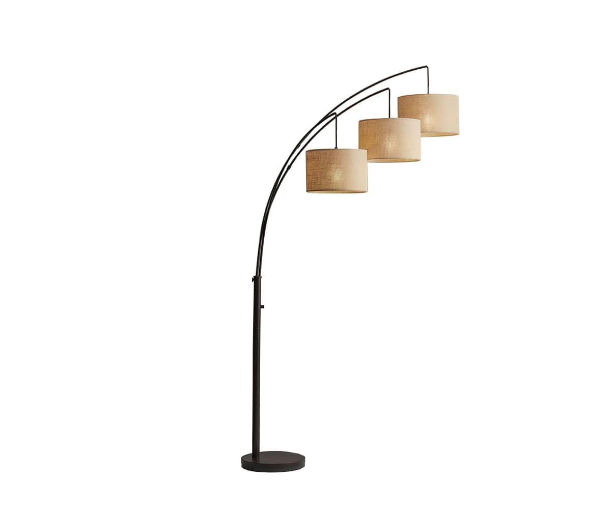 Jan 3-Light Arch Floor Lamp - Image 5