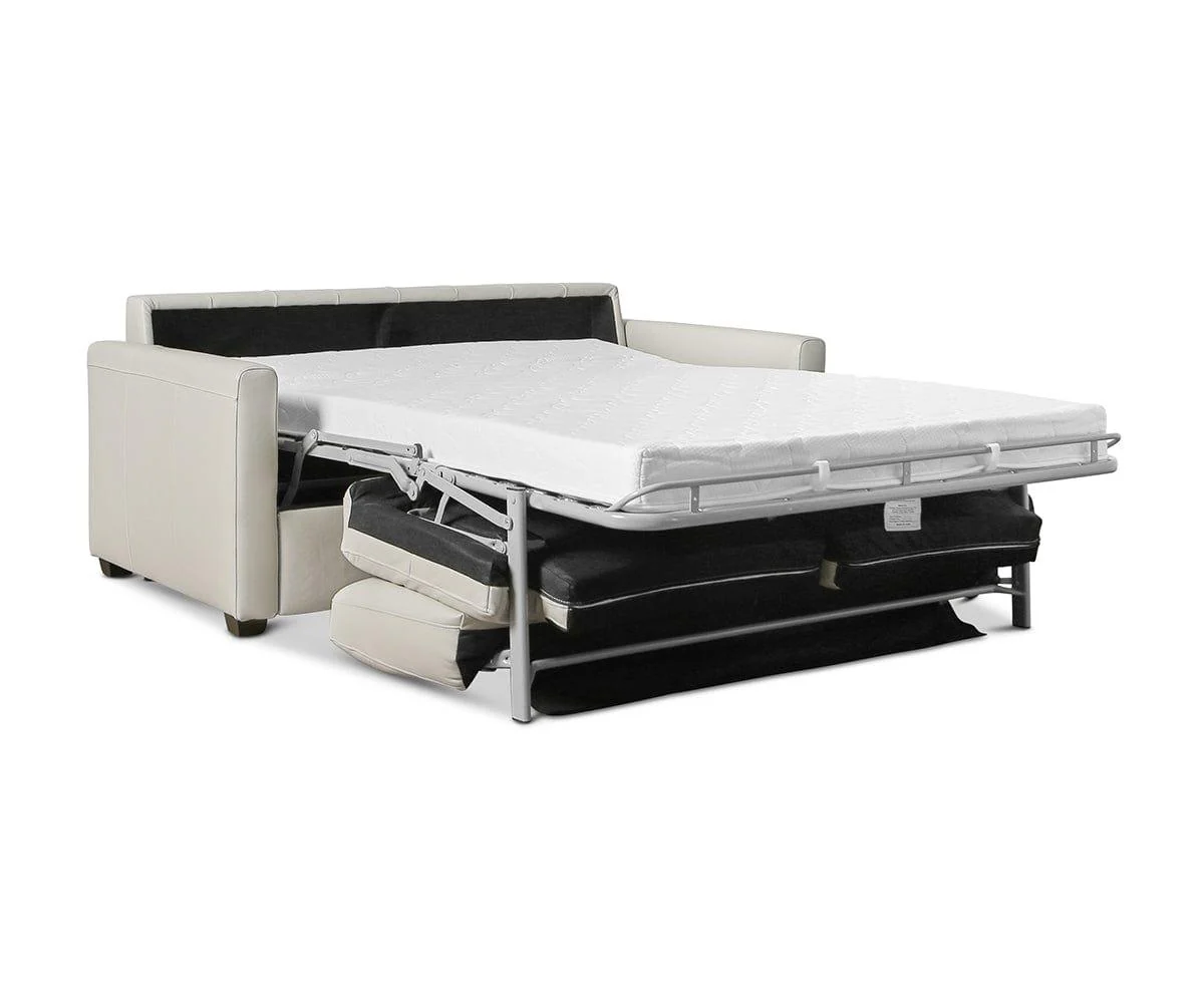 Jonas Leather Full Sleeper Sofa - Image 16