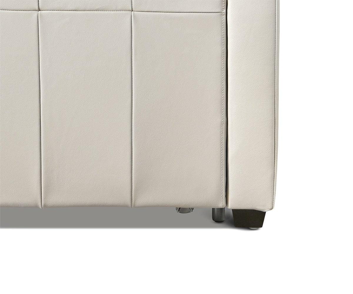 Jonas Leather Full Sleeper Sofa - Image 17