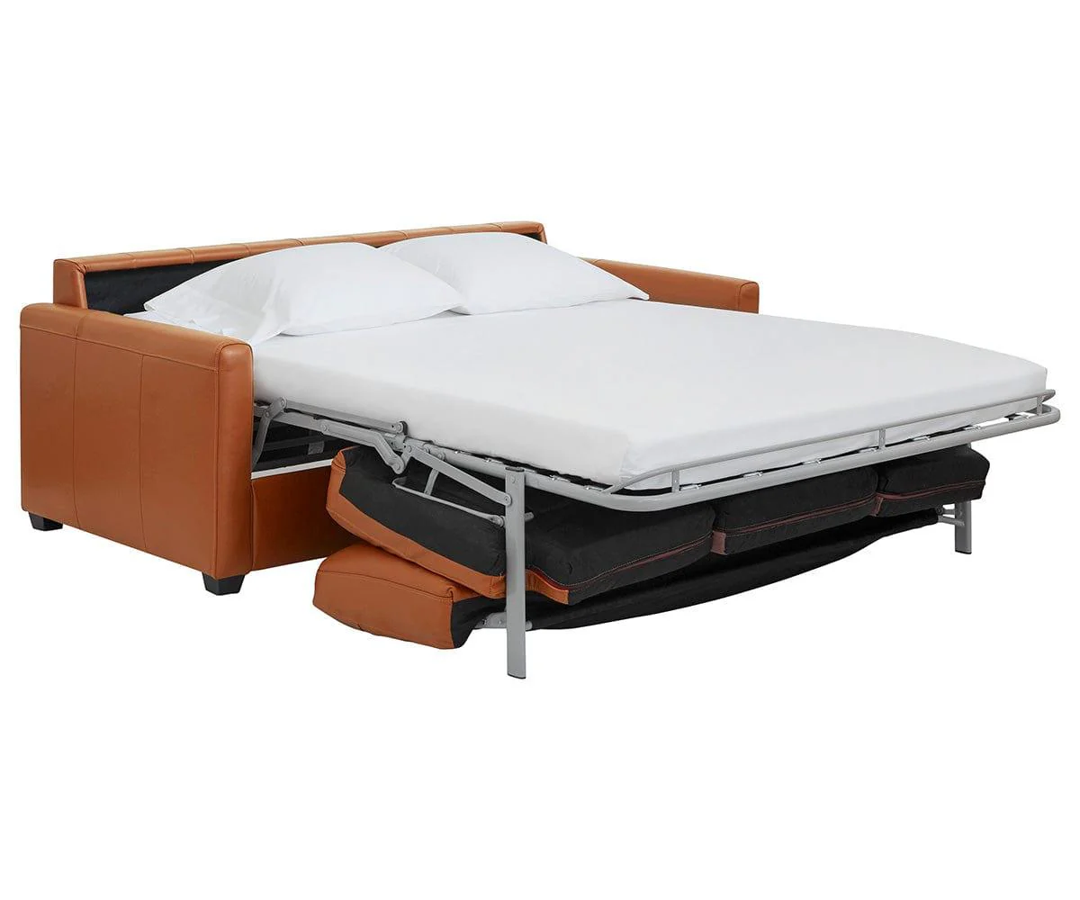 Jonas Leather Queen Sleeper Sofa - Image 10