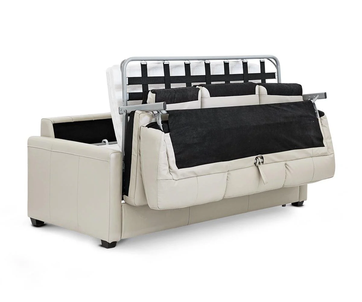 Jonas Leather Queen Sleeper Sofa - Image 15