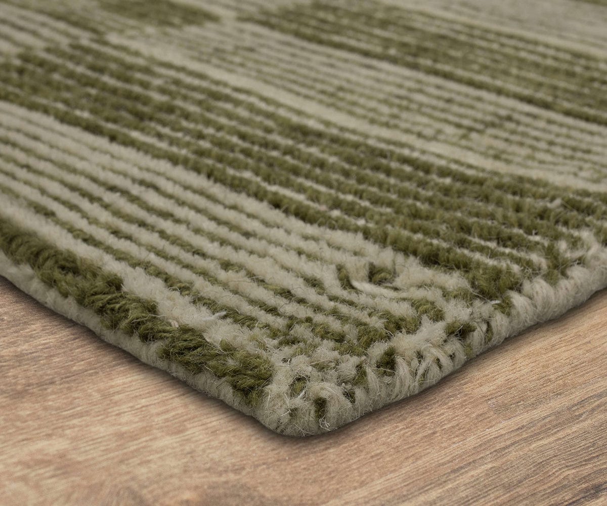 Karastan Broken Stripe Rug - Moss - Image 6