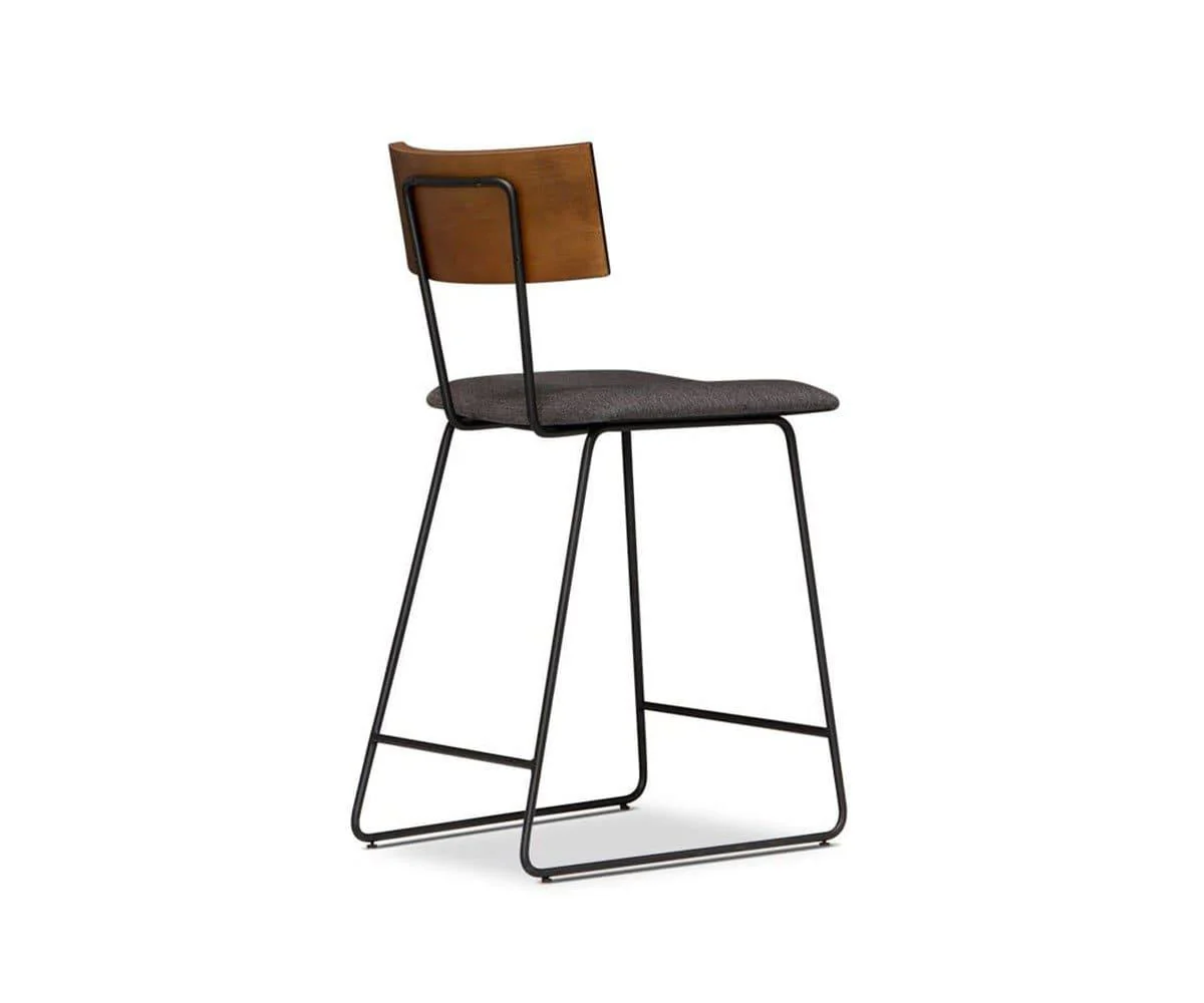 Karsten Counter Stool with Back - Image 4