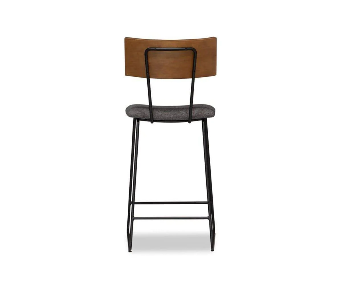 Karsten Counter Stool with Back - Image 5
