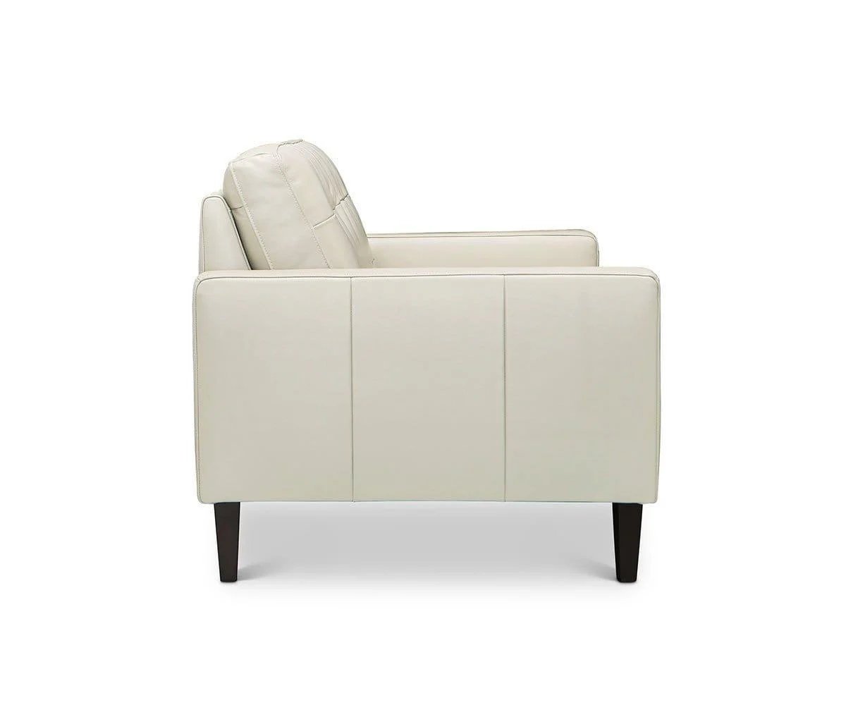 Laura Leather Loveseat - Image 3