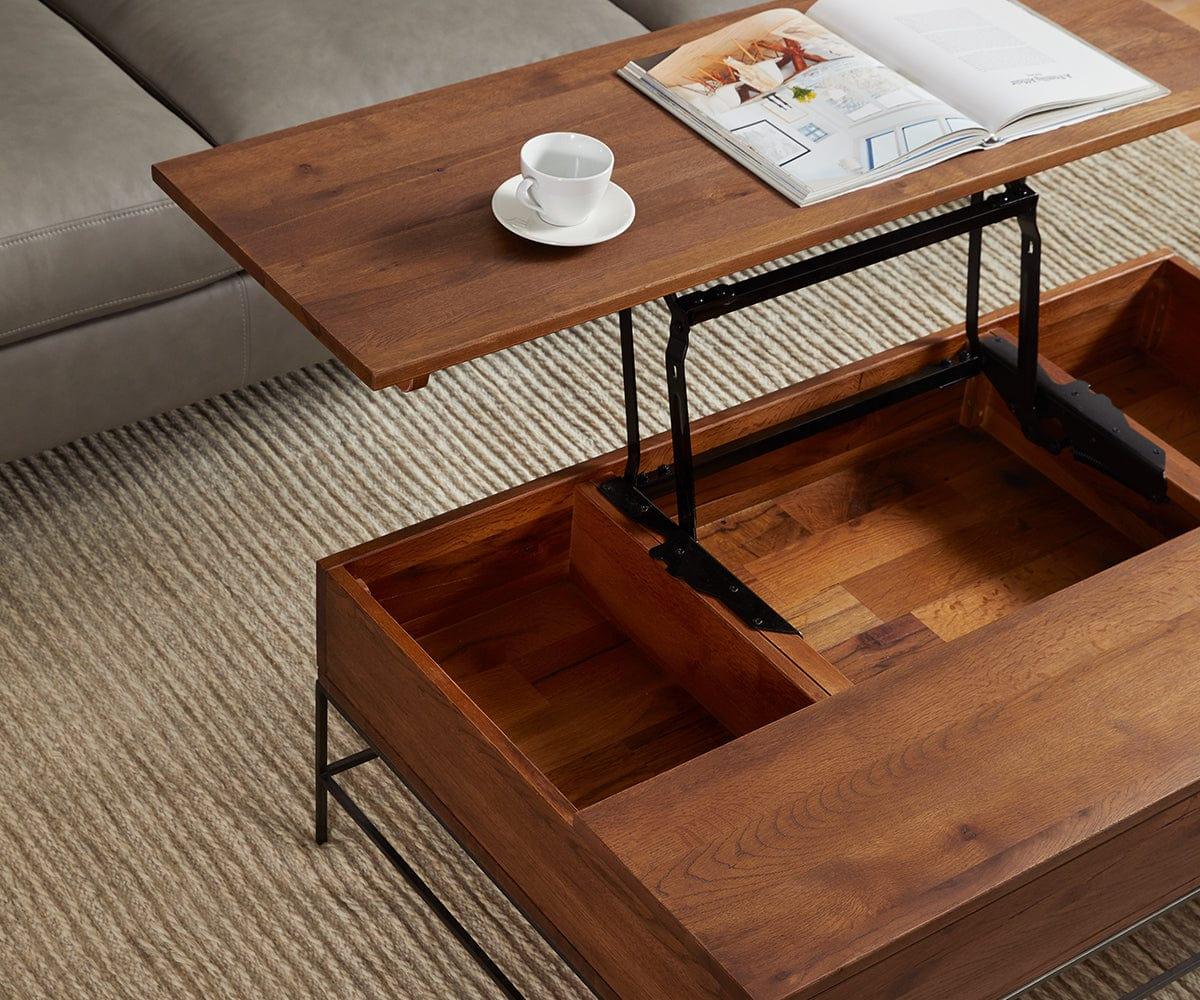 Leende Lift Top Storage Coffee Table - Image 7