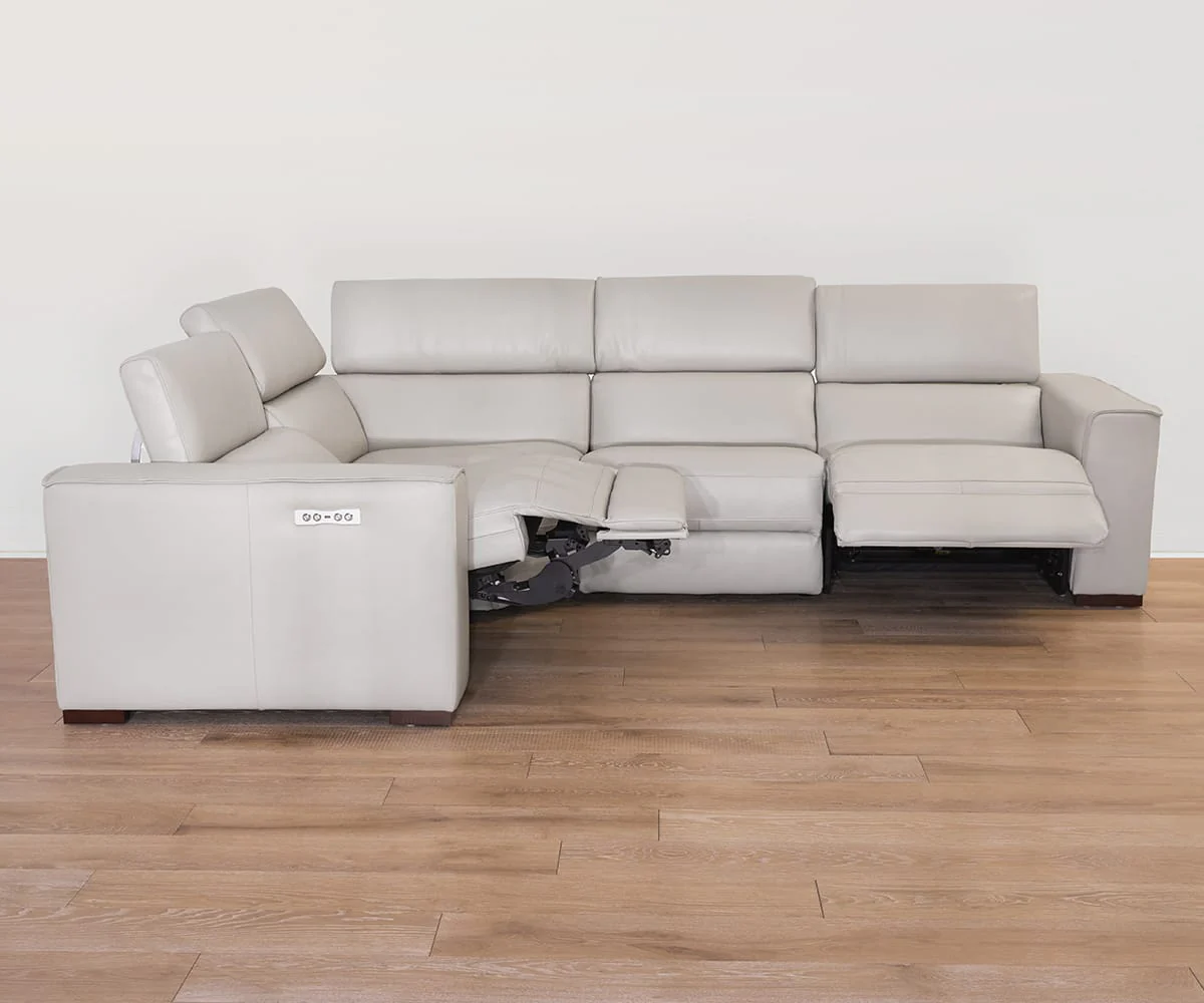 Lewen 4-Piece Modular Power Motion Sectional - Image 11